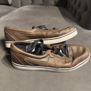 Brown leather Nike SB trainers/shoes size 13-  #skate